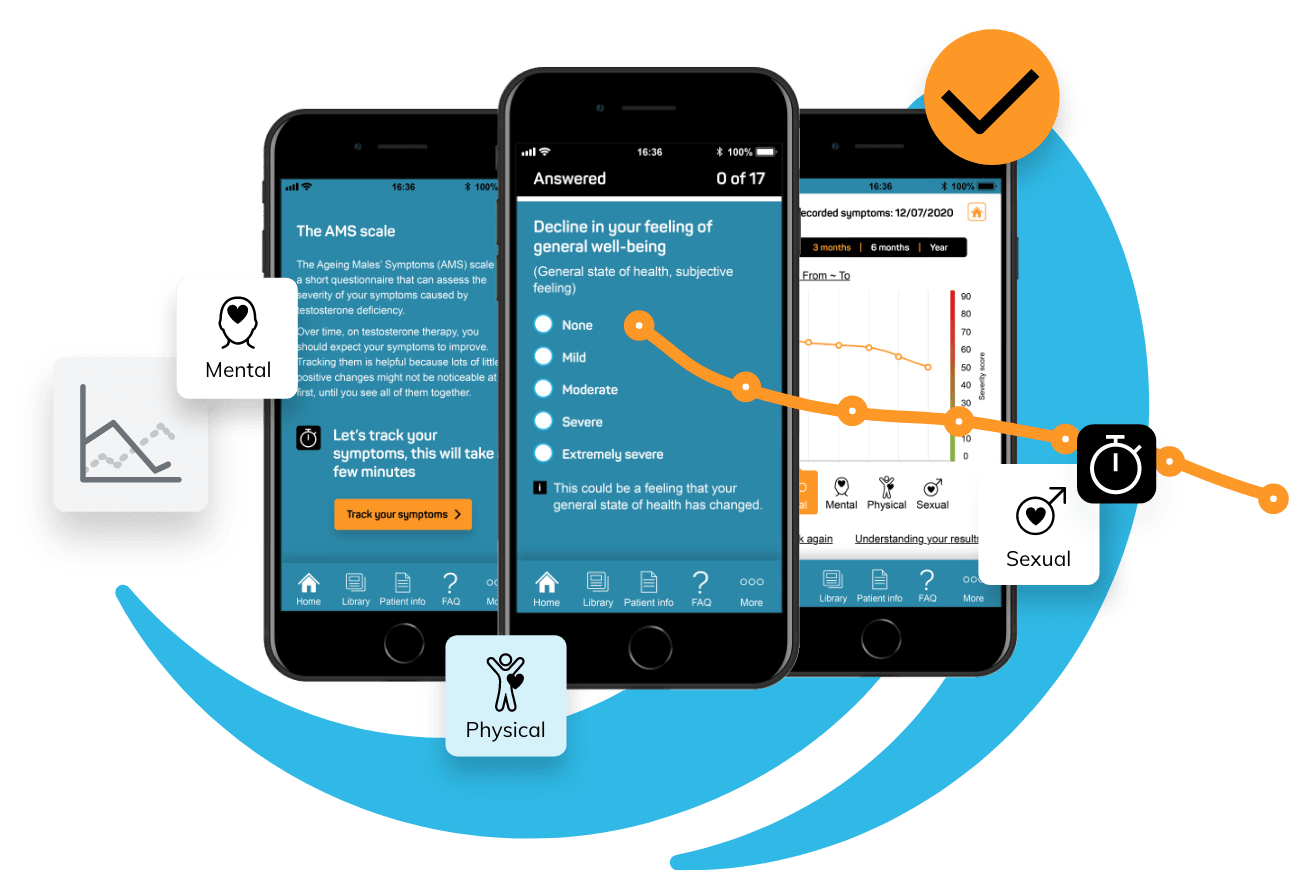 Support patient self-management with the T Track app